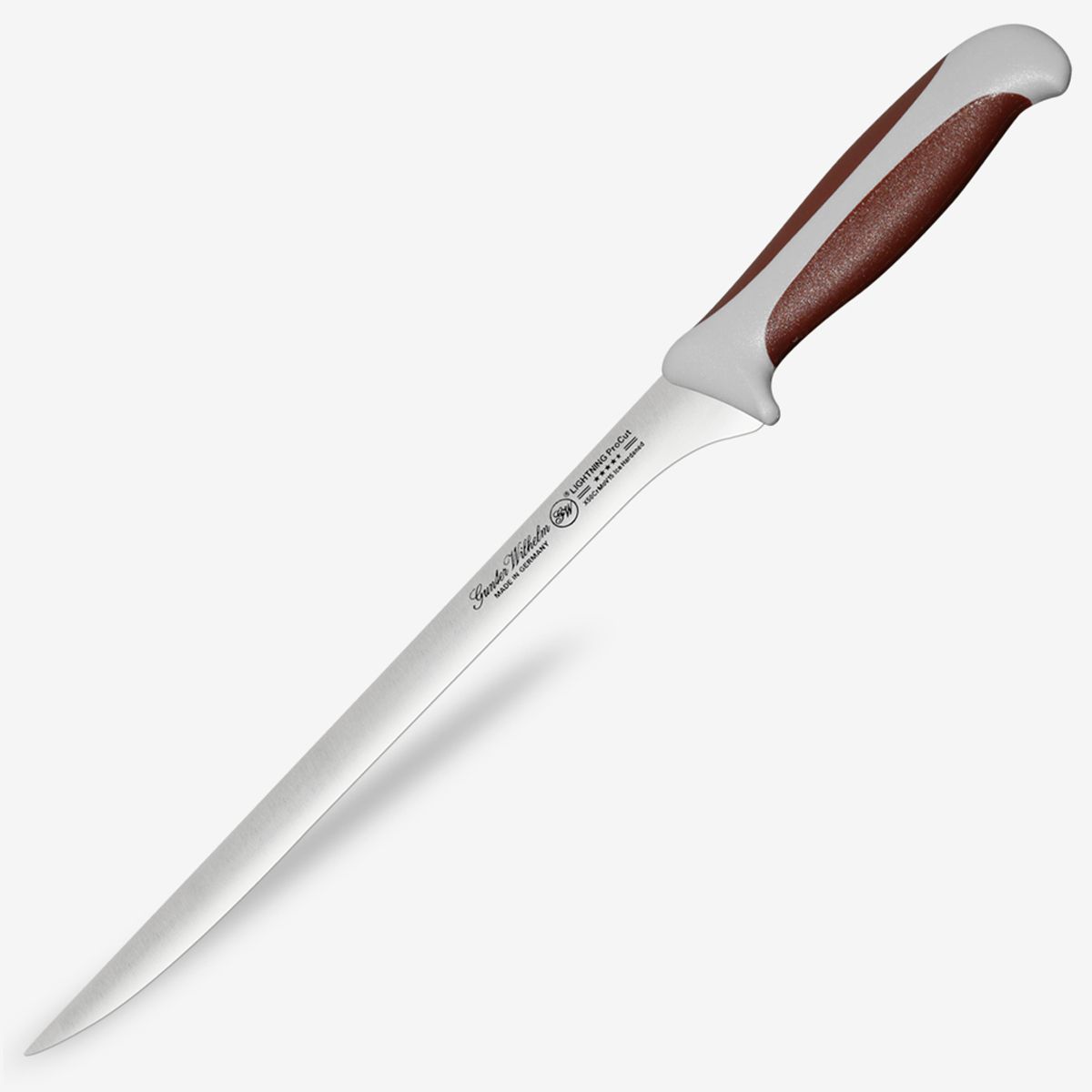 Gunter Wilhelm Thunder Flex филе пышақ, 10 дюйм | Қоңыр және сұр ABS тұтқасы SKU: 10-109-0310
