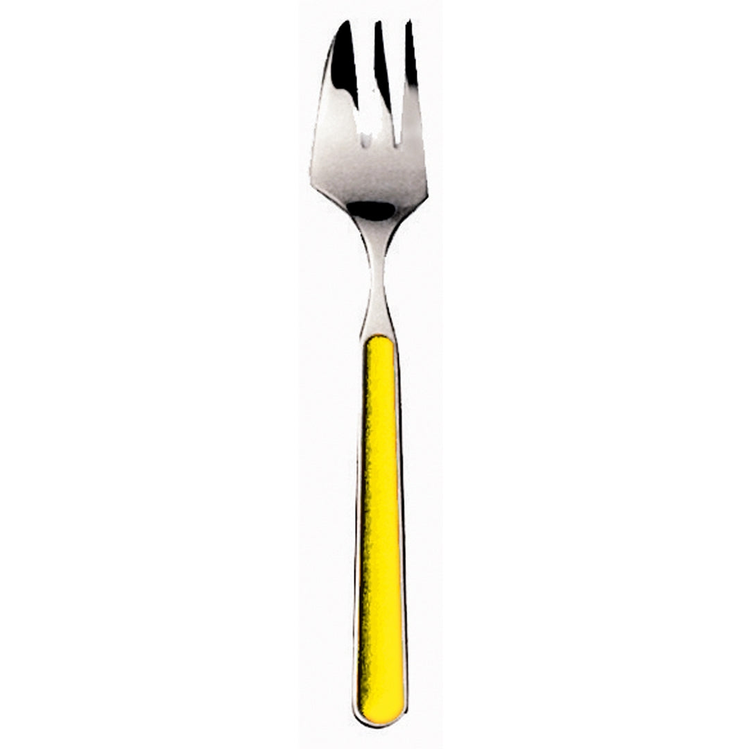 Cake/Oyster Fork Yellow