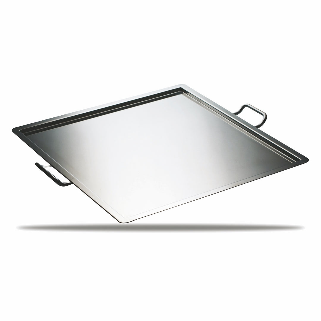 Square Tray With Handles; L: 23-5/8" W: 23-5/8"