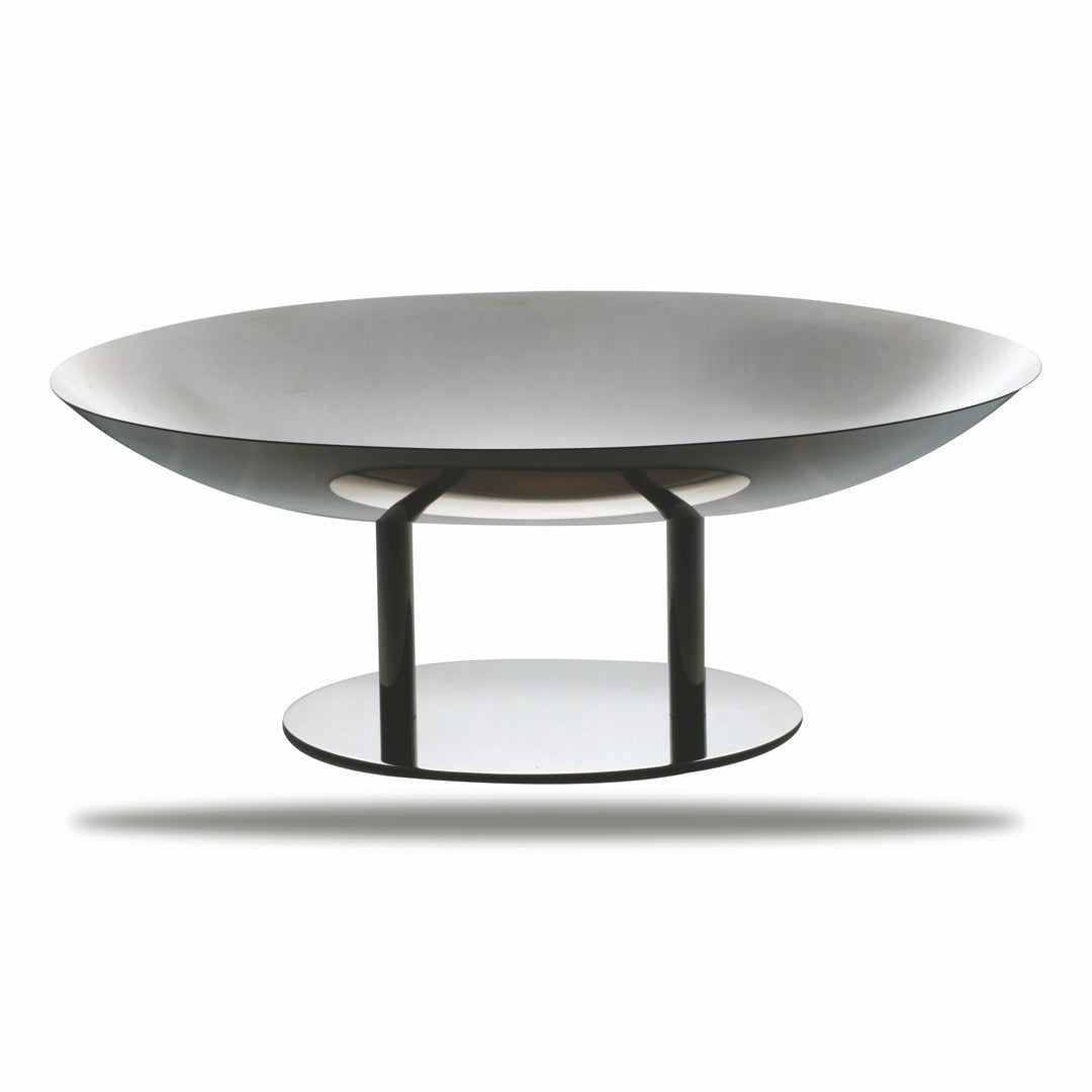 Elevated Oval Centerpiece / Fruit Bowl With Stand; H: 7-1/8" L: 18-1/8" W: 12-1/4"