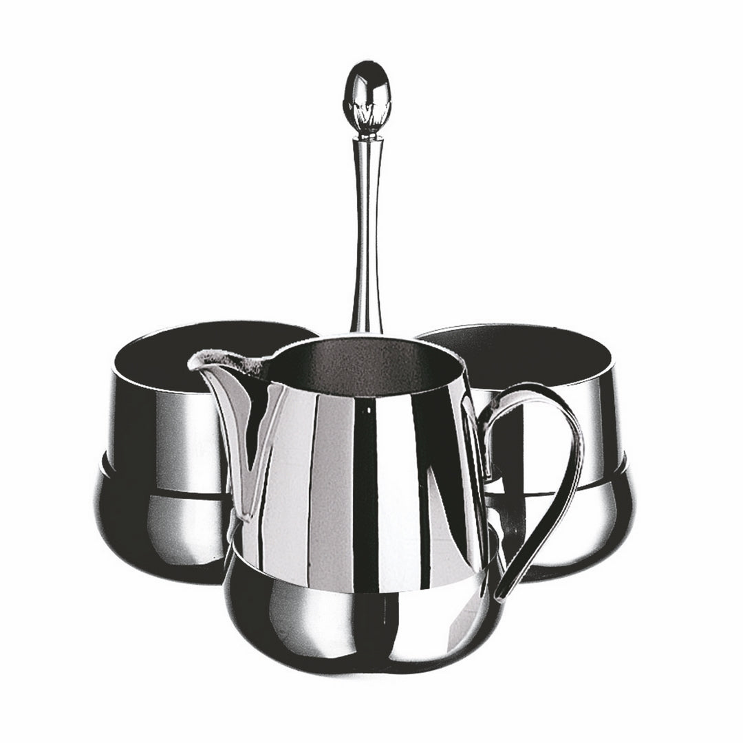 Set For Caf? Au Lait; Palace, 2 Ea Sugar 5-1/8 Oz. + Creamer 5-1/8 Oz. H: 7-1/8"