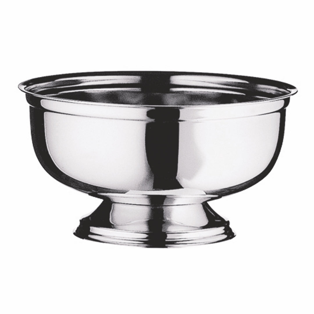 Round Bowl With Base, D: 5-1/2