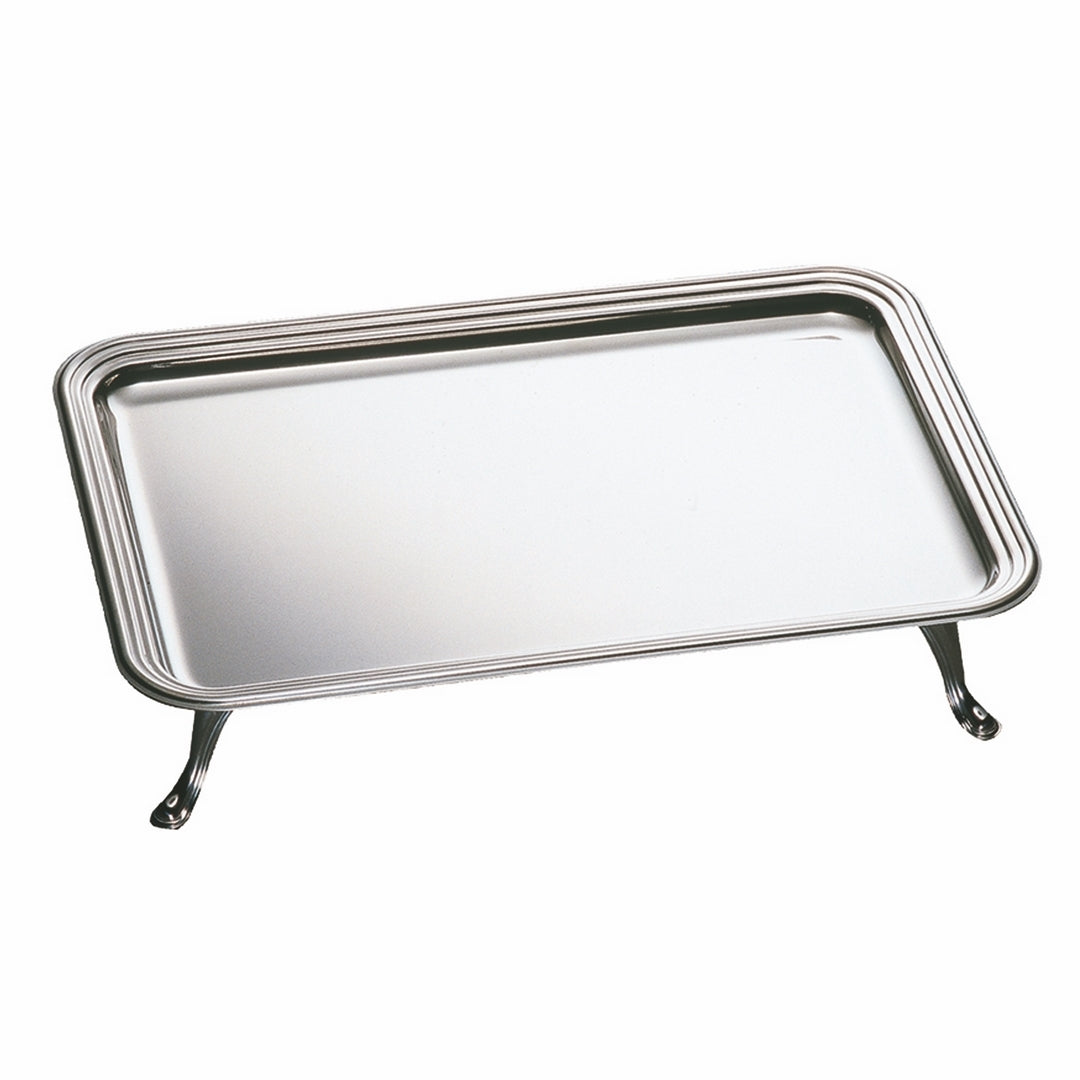 Footed Rectangular Tray; L: 11-3/4" W: 8-1/4"