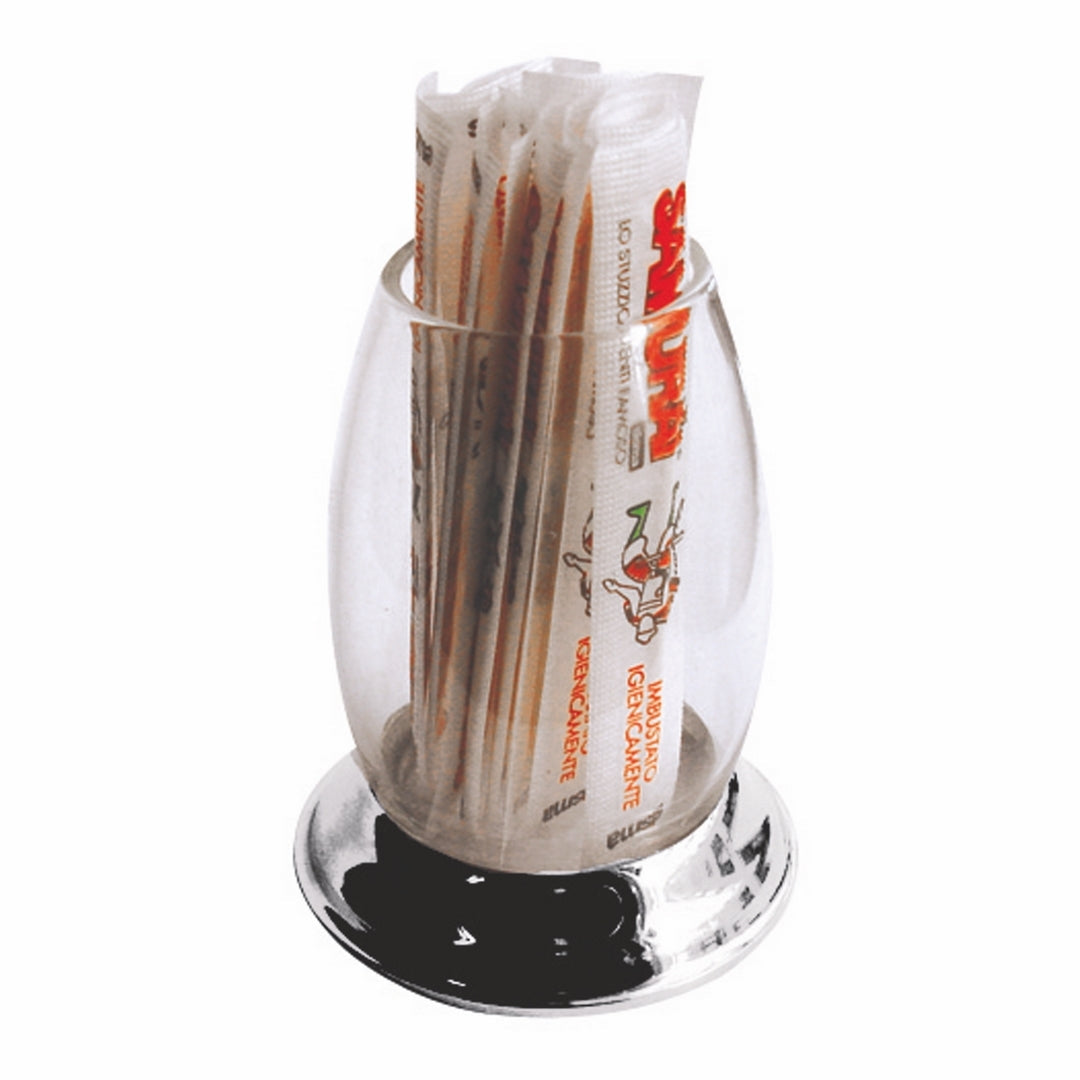 Toothpick Container; H: 2-3/4", C: 2-3/8 Oz.