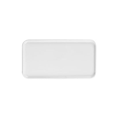 White enamelled porcelain trays GN 1/3 12" 5/8 x 6"7/8