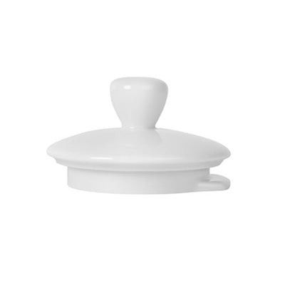 Porcelain lid for tea pot 6 and 8 cups - White