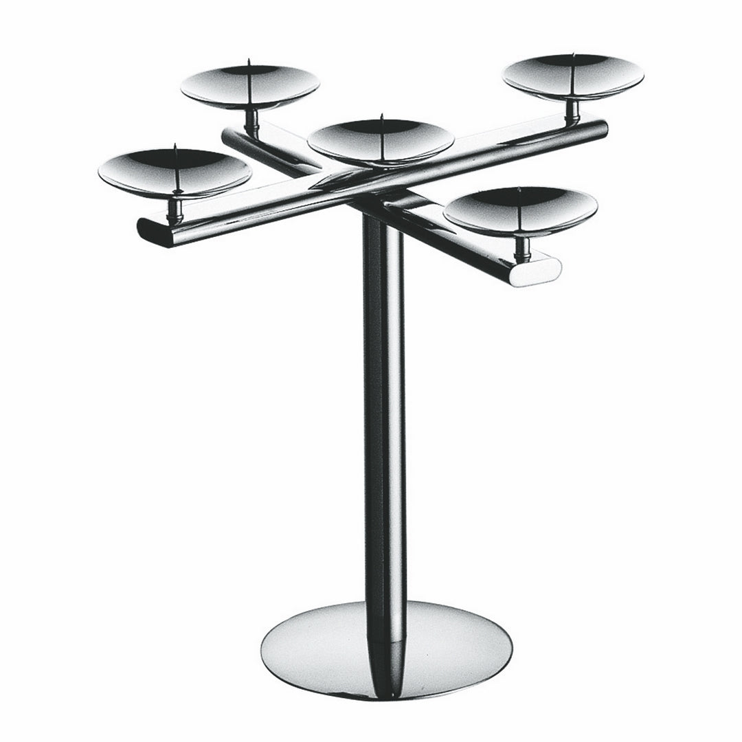 Candle Holder For 5 Candles; H: 9-1/4"