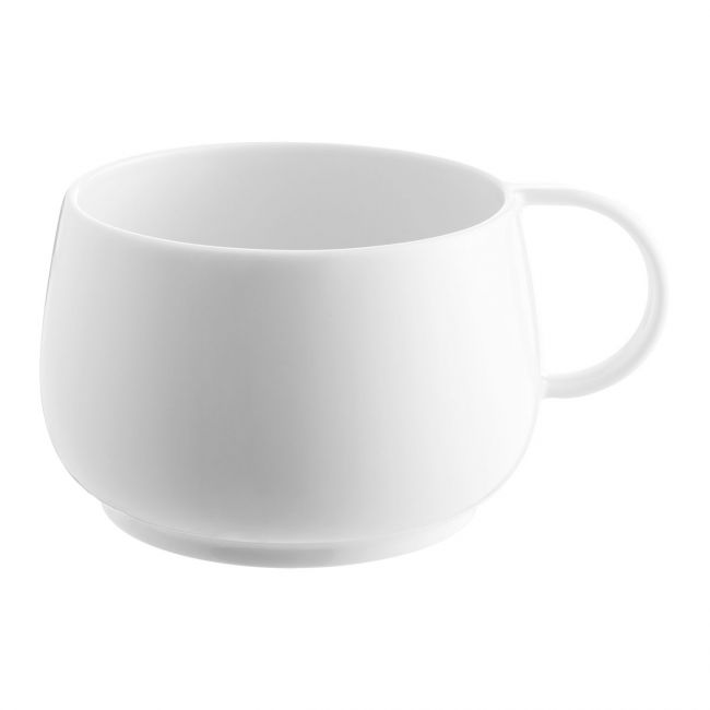 Breakfast Cup 13 3/16 oz - stackable - White
