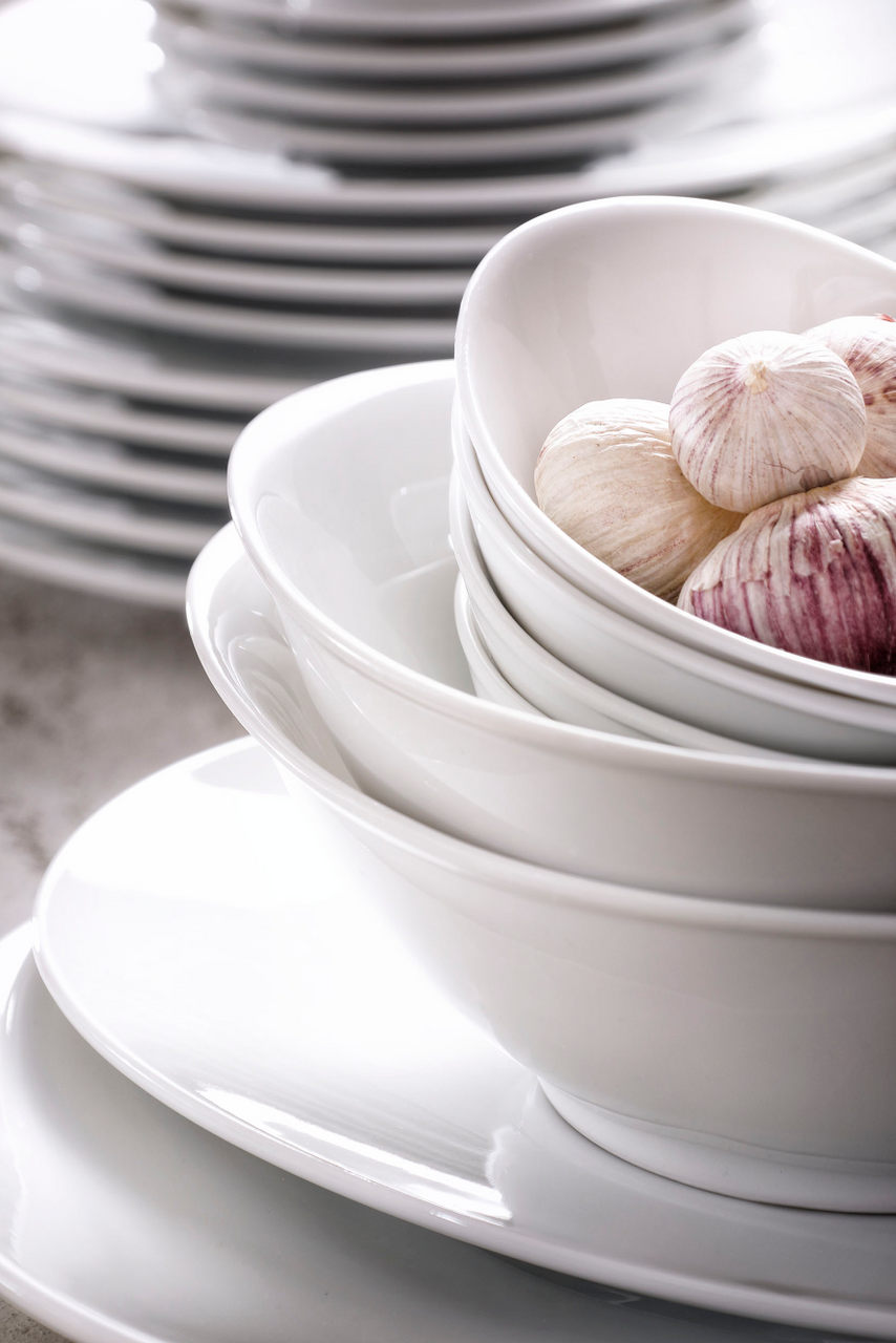 Тарілка Palmer coupe White Delight 27 см Porcelain White