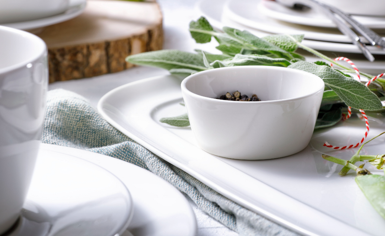 Maastricht Porselein Schaal Lux 066 8 см 10 мл Offwhite