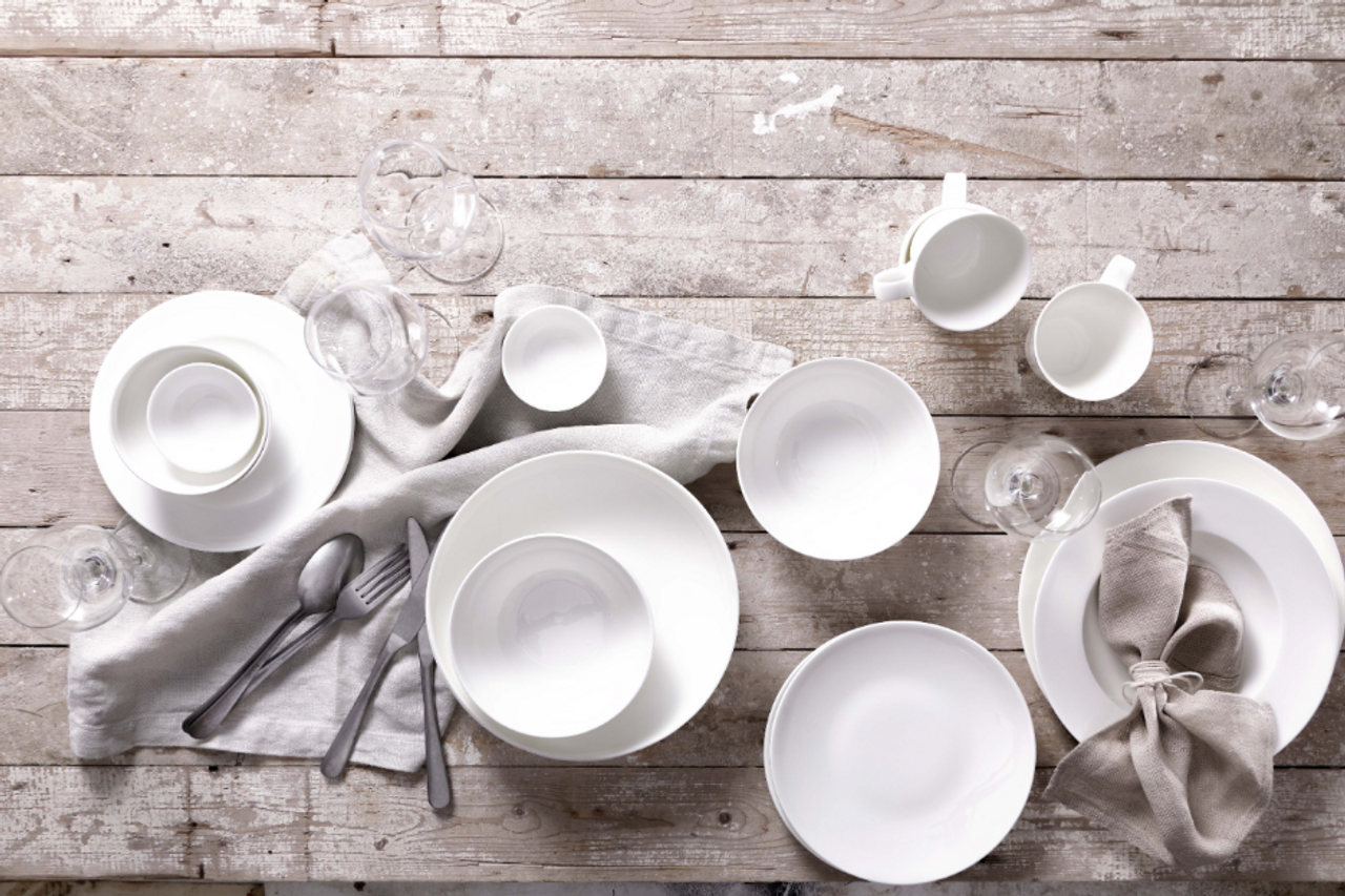 Чаша Maastricht Porselein Blanc De Blancs 23,5 см 1 літр Offwhite