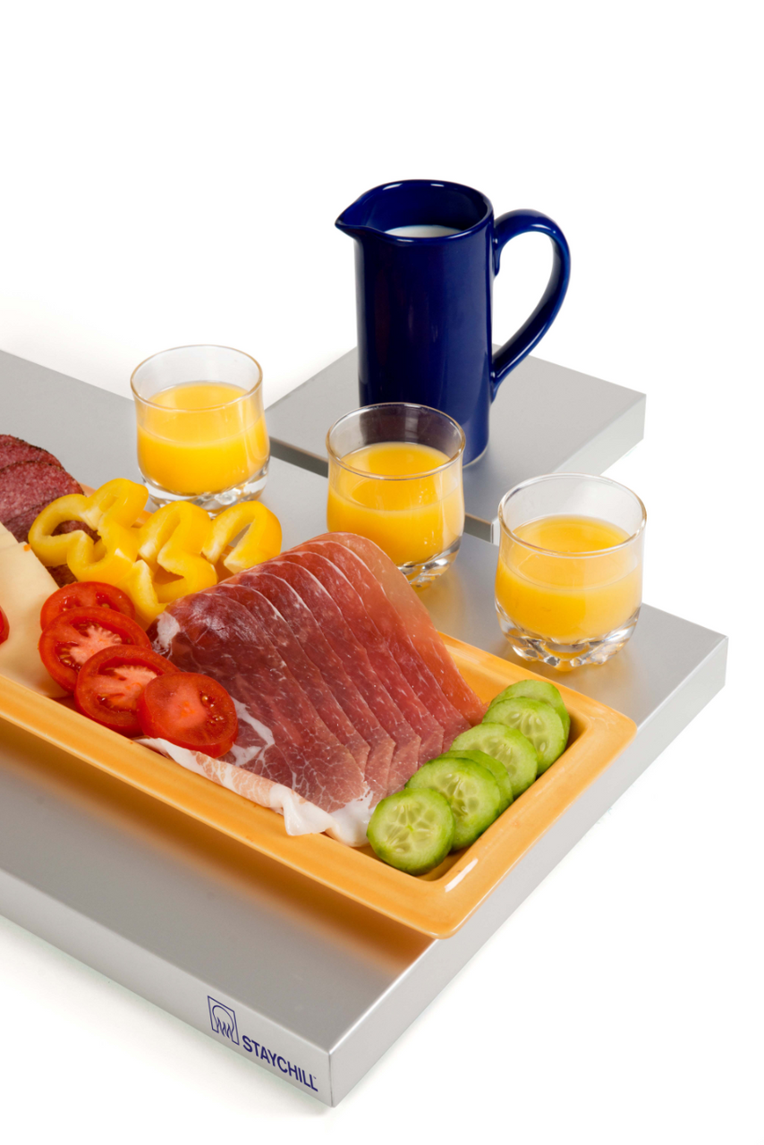 Staychill Koelplaat 52.5 x 32.5 x 3.5 cm Aluminium Zilver