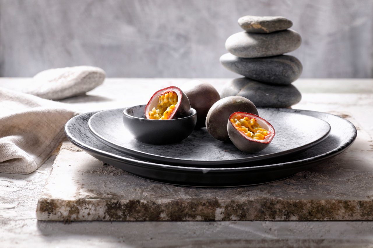 Palmer Bord Rocks 31 x 27 см Porselein Zwart