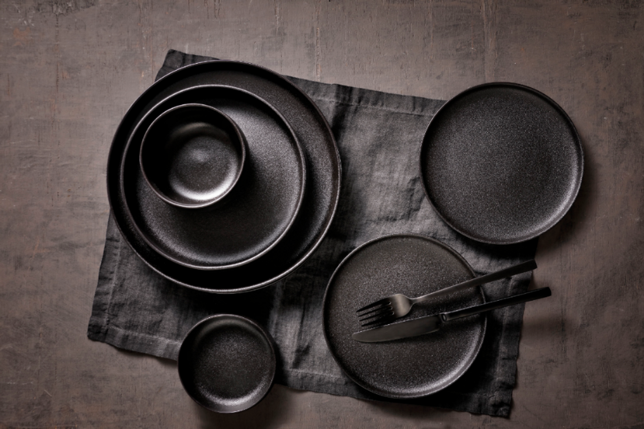 Чаша Maastricht Porselein Universe 15,5 см чорна