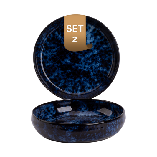 palmer-bord-diep-bama-blue-22-cm-blauw-stoneware-2-stuks_