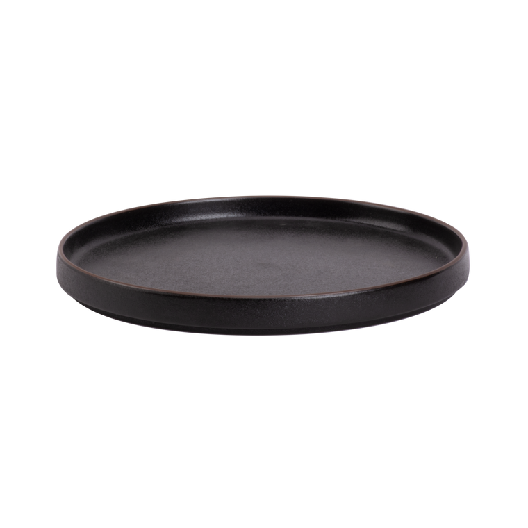 maastricht-porselein-bord-cafe-noir-26-cm-zwart_