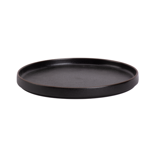 maastricht-porselein-bord-cafe-noir-26-cm-zwart_