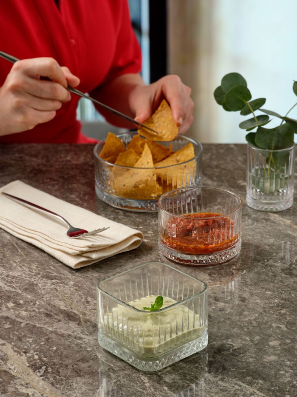 Pasabahce Amuse Bowl Elysia 8 cm 24 pieces Glass