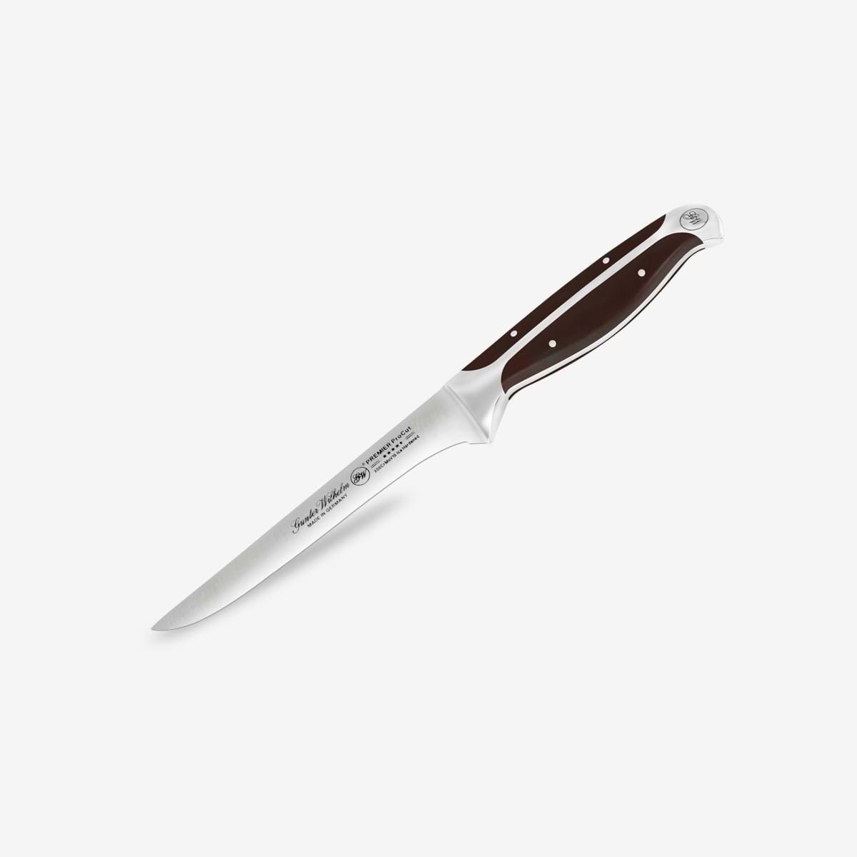 Gunter Wilhelm Thunder Boning пышақ, 6 дюйм | Қою-қоңыр ABS тұтқасы SKU: 30-314-0306