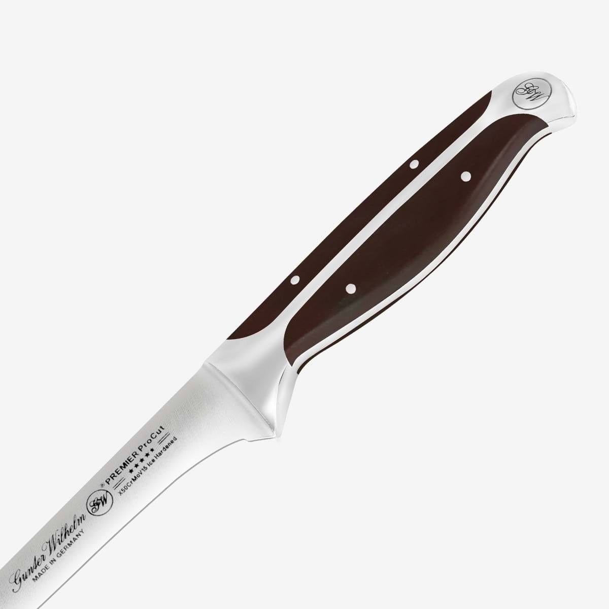Gunter Wilhelm Thunder Boning пышақ, 6 дюйм | Қою-қоңыр ABS тұтқасы SKU: 30-314-0306