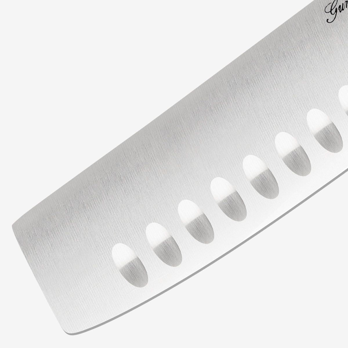 Gunter Wilhelm Thunder Nakiri көкөніс кескіш/пышақ, 7,5 дюйм | Қоңыр және сұр ABS тұтқасы SKU: 10-110-0475