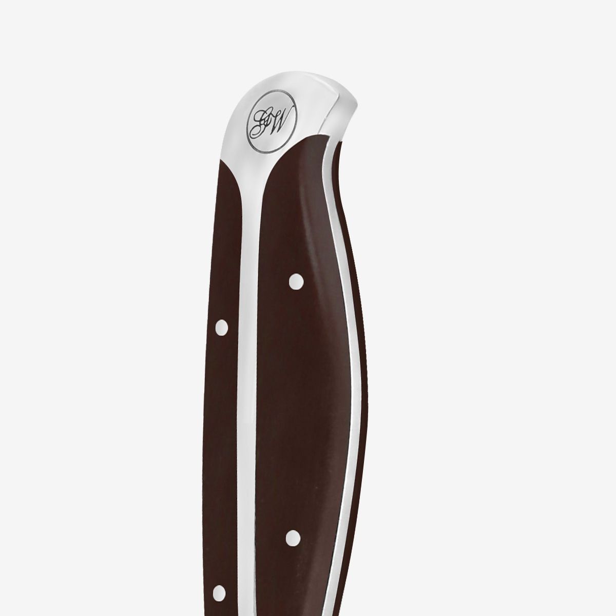 Gunter Wilhelm Thunder Santoku пышақ, 7 дюйм | Қою-қоңыр ABS тұтқасы SKU: 30-315-0407