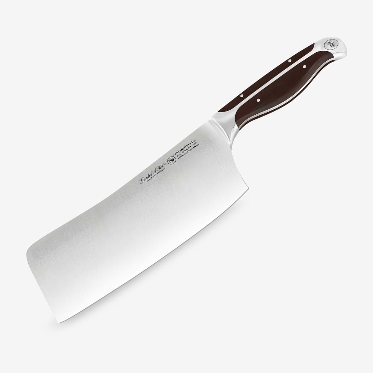 Gunter Wilhelm Thunder Meat Cleaver пышақ, 8 дюйм | Қою-қоңыр ABS тұтқасы SKU: 30-319-0980
