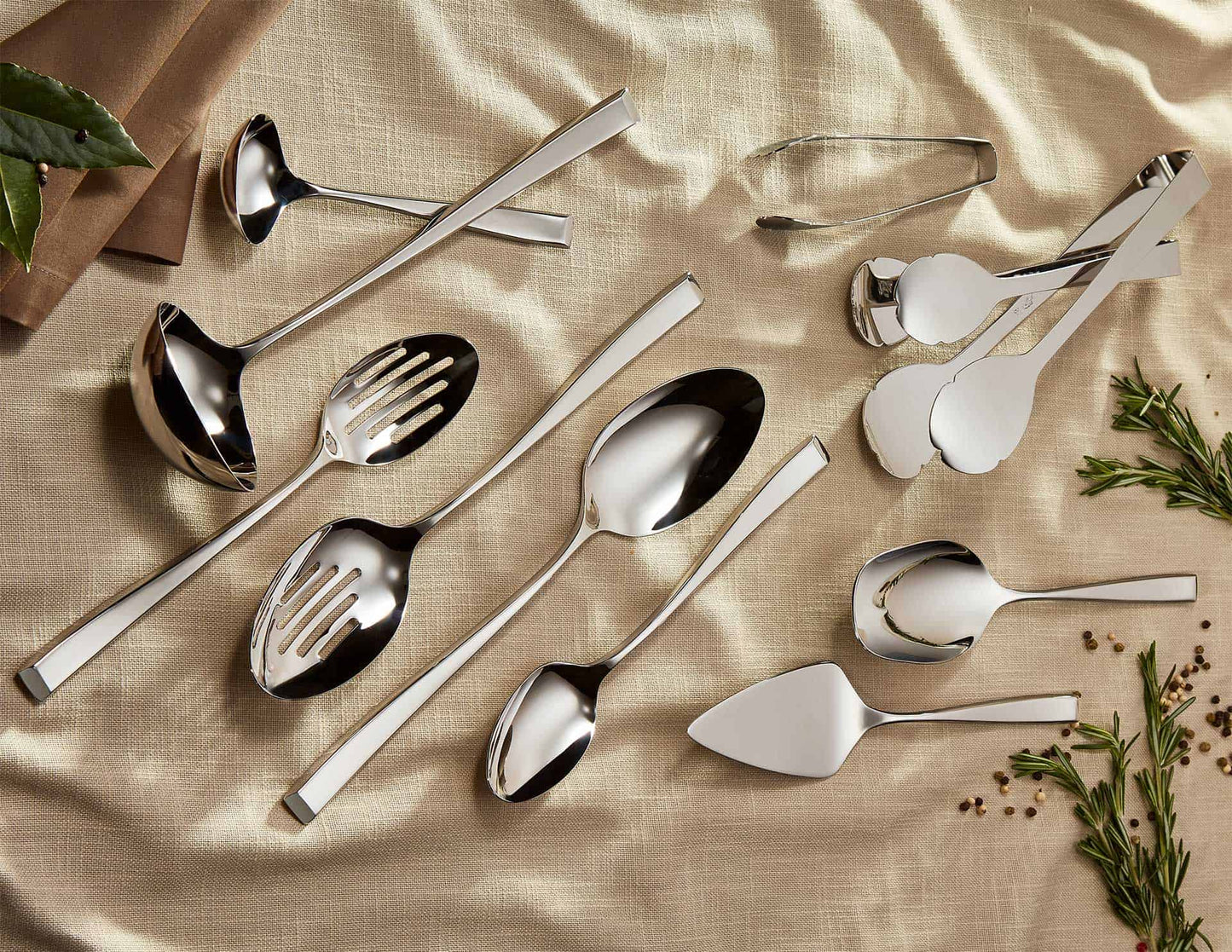 Corby Hall Tongs Serving Tongs | Mirror Finish: KS0045