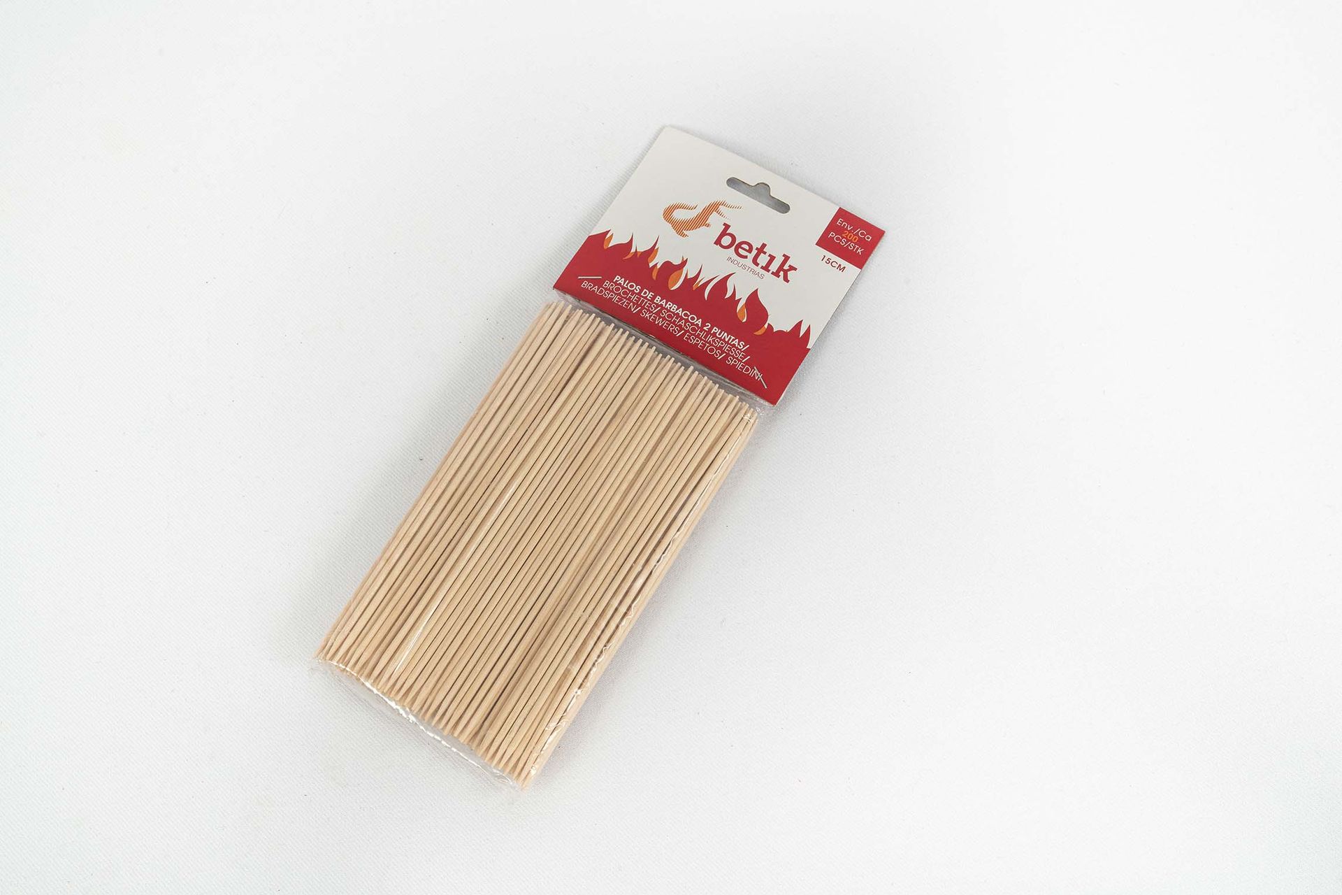 Bamboo Barbecue Sticks 2p of 150×2,5mm 90 of 200