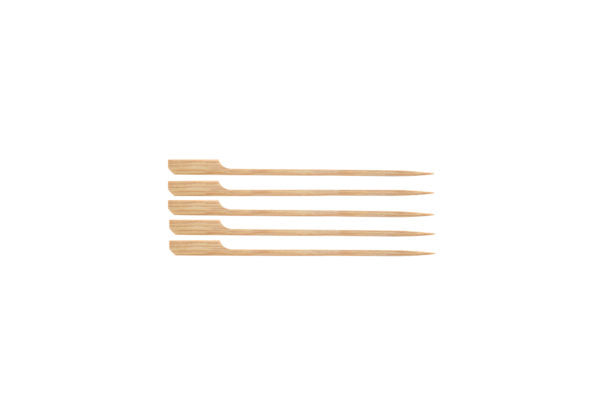 Bamboo Golf skewer, 150 mm. (25 PVC of 200 pcs.)