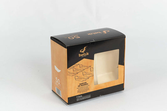 Wooden boat 13cm (25*50)
