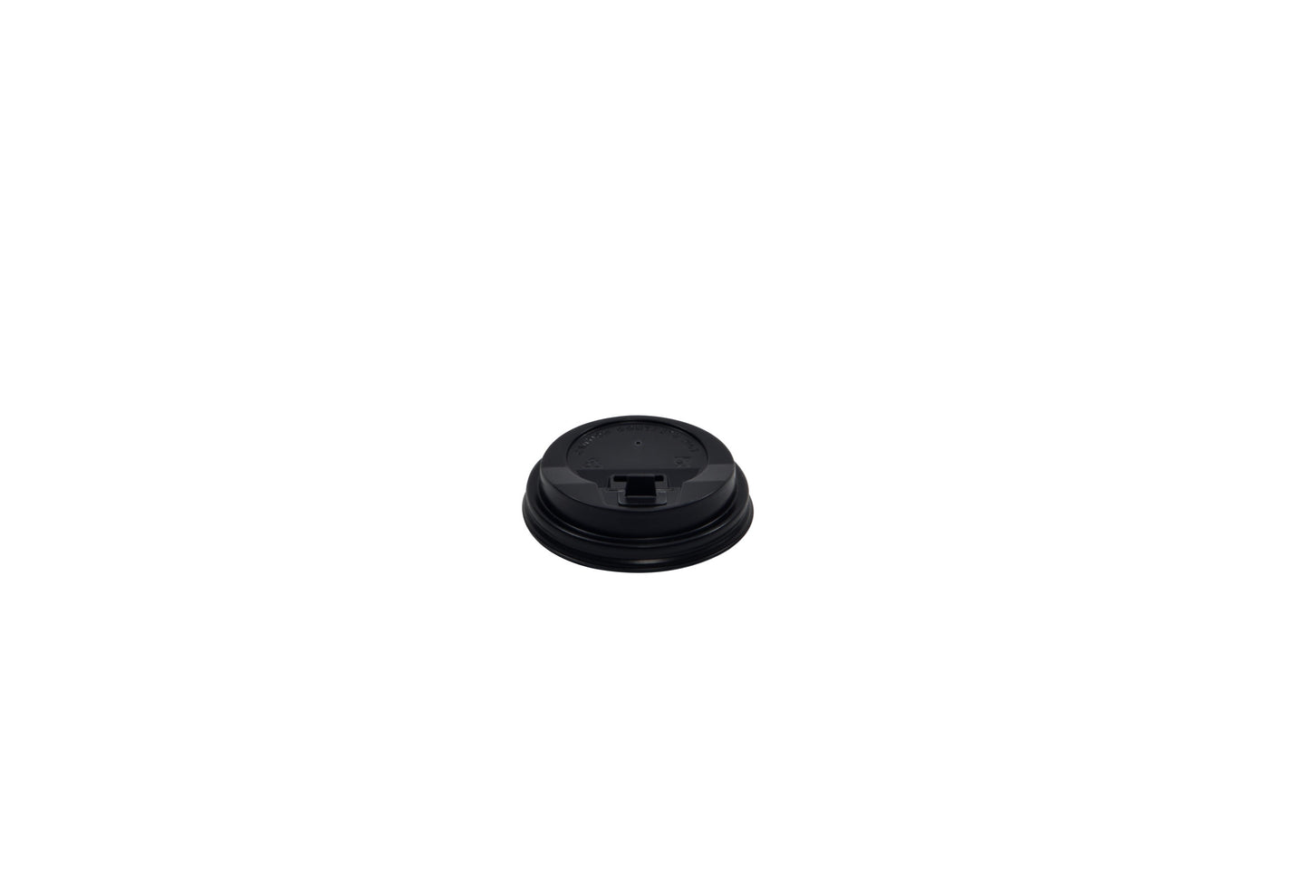 Black PS lid for 4oz glass (20*50)