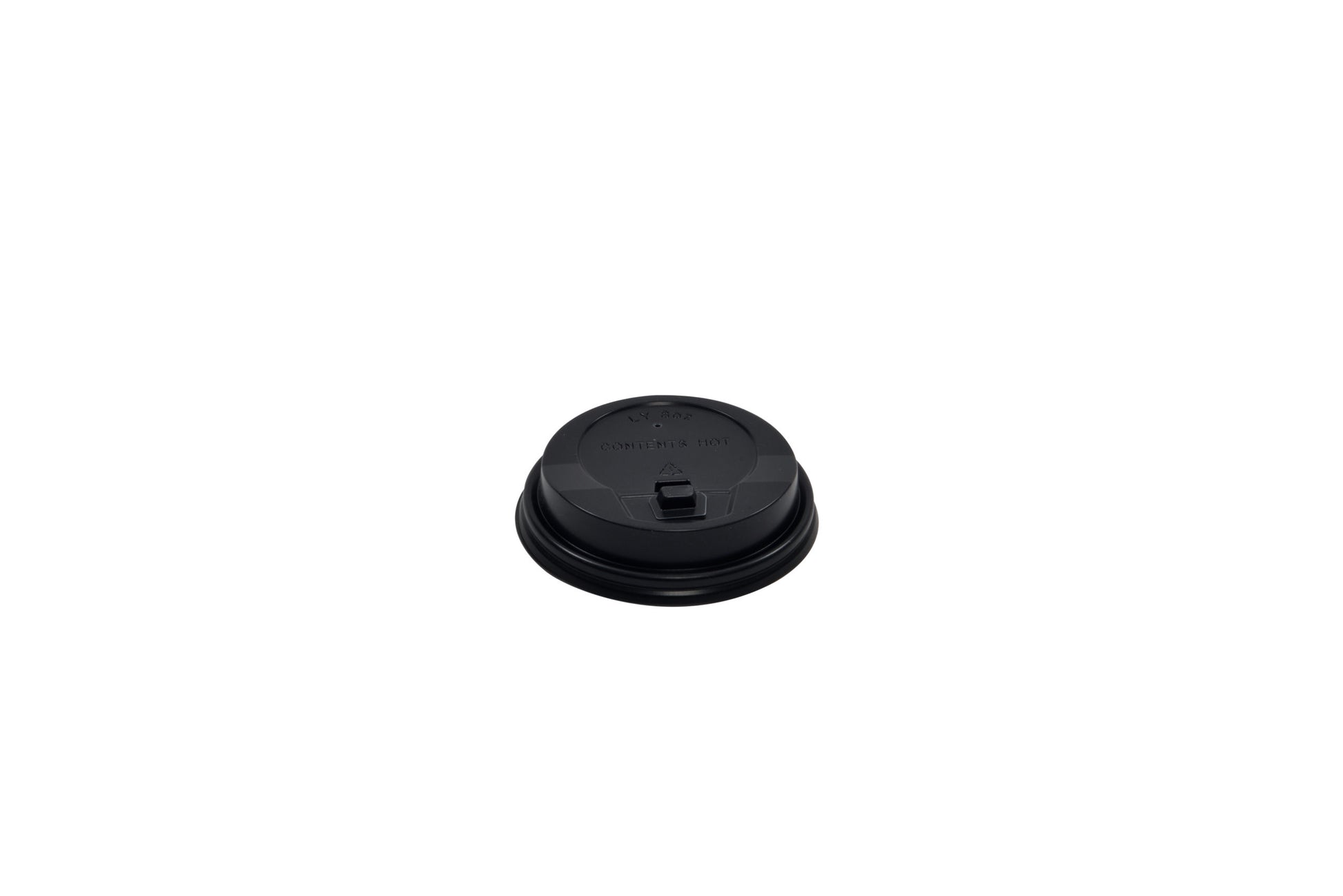 Black PS Lid for 8oz Cup (20*50)