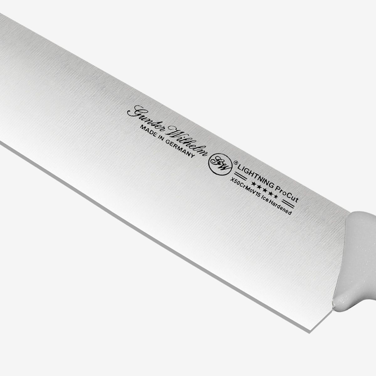 Gunter Wilhelm Thunder Chef Knife, 10 Inch | Brown and Grey ABS Handle SKU: 10-105-0110