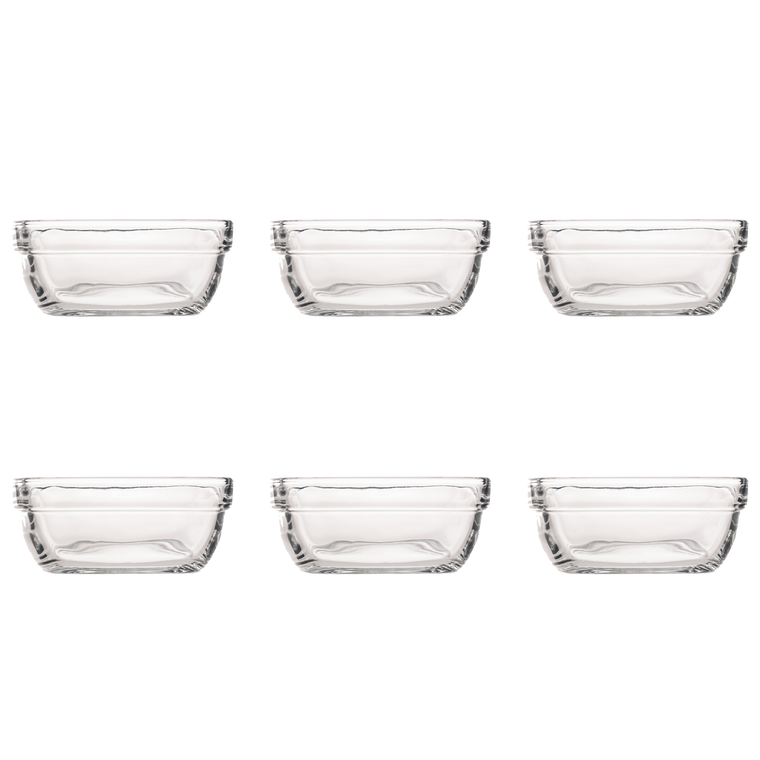 duralex-schaal-2160d-carre-11-x-11-cm-30-cl-transparant-hardglas-6-stuks_