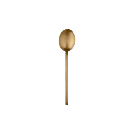 European Size Table Spoon Due "Ice Oro"
