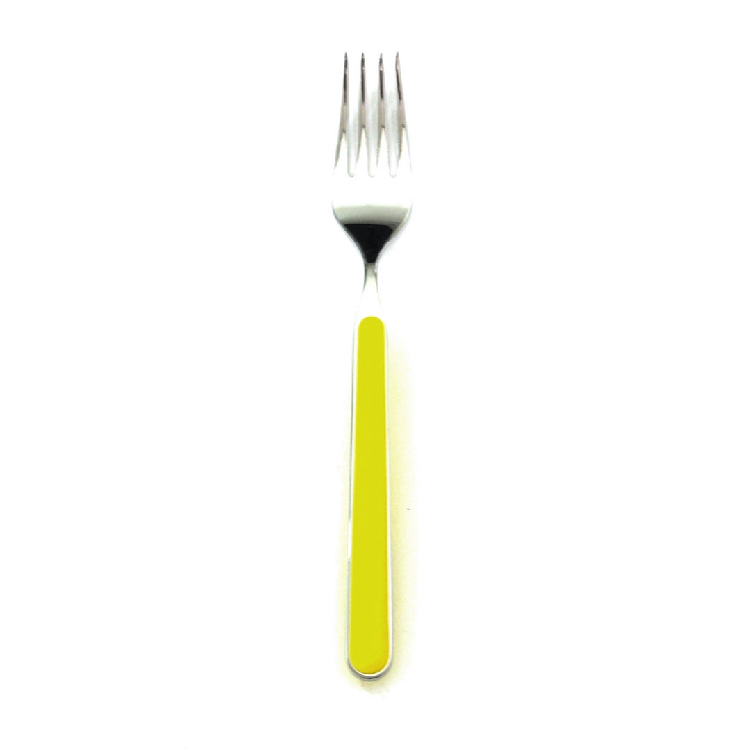 Salad Fork Yellow 