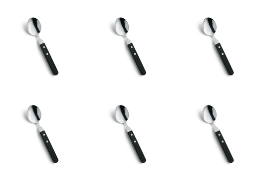 amefa-steaklepel-7000-steak-19-6-cm-kunststof-rvs-zilver-6-stuks_