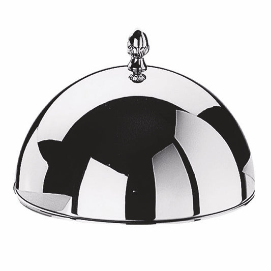 Dome Cloche With Knob; Palace D: 11"