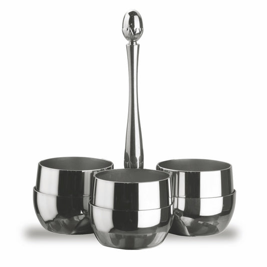 Sugar Set For 3 H: 7-1/8", 3 X 5-1/8 Oz.