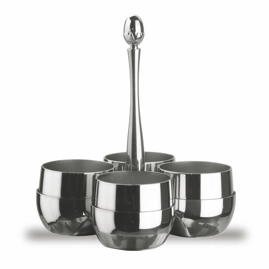 Sugar Set For 4 H: 7-1/8", 4 X 5-1/8 Oz.