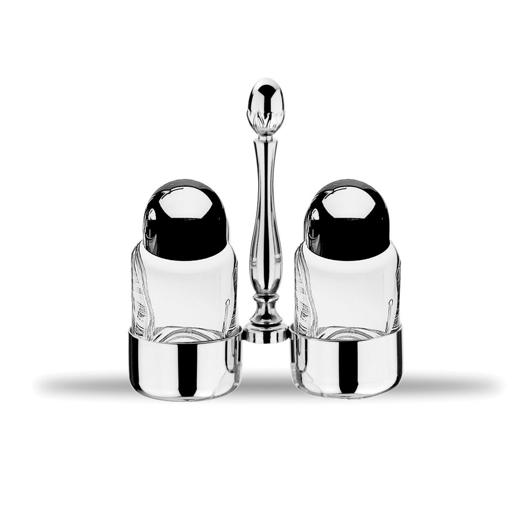 Salt And Pepper Shaker;  H: 5-7/8", C: 2-1/2 Oz. X 2