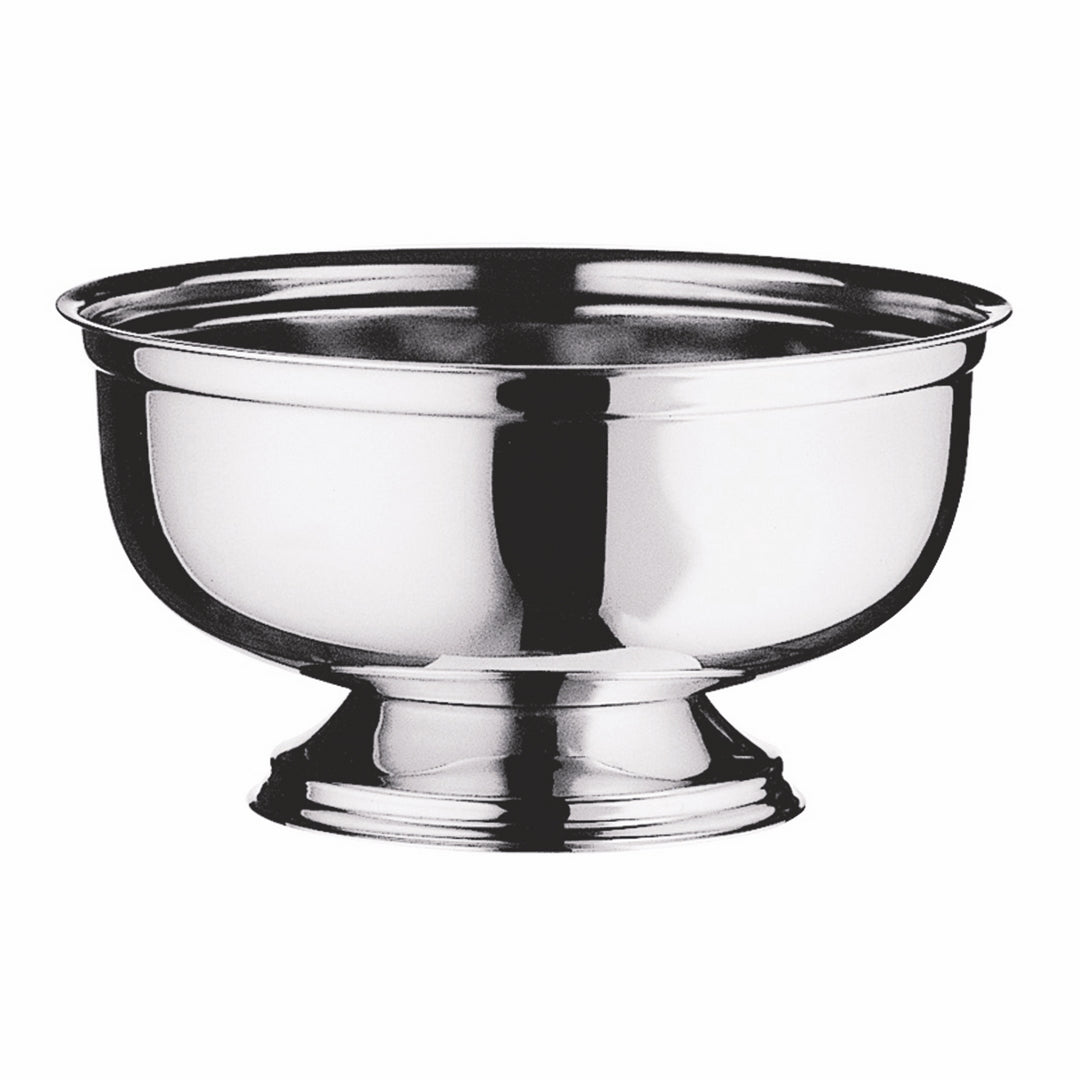 Round Bowl With Base,  D: 9-1/2"