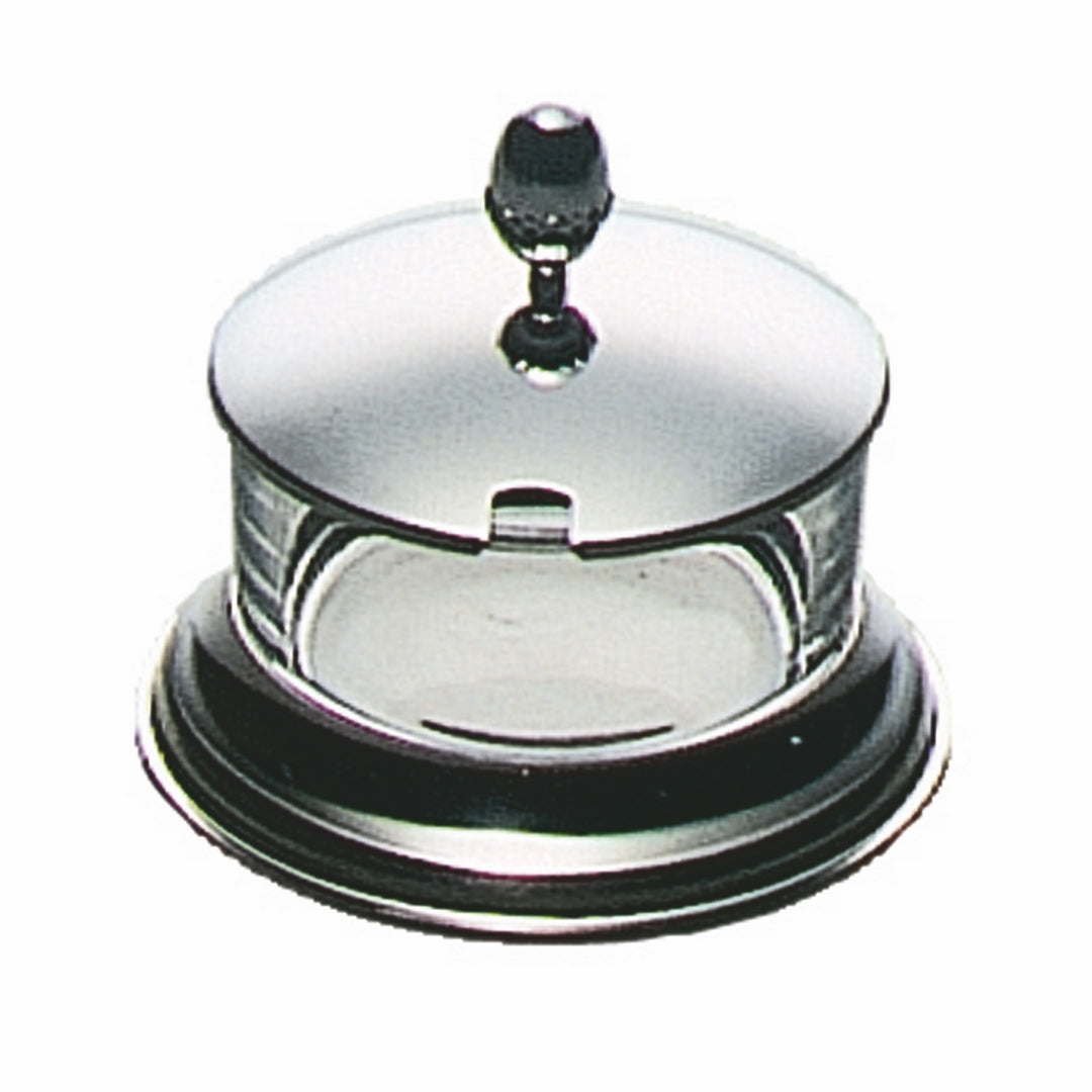 Cheese Basin With Stainless Steel Base;  C: 6-3/4 Oz.