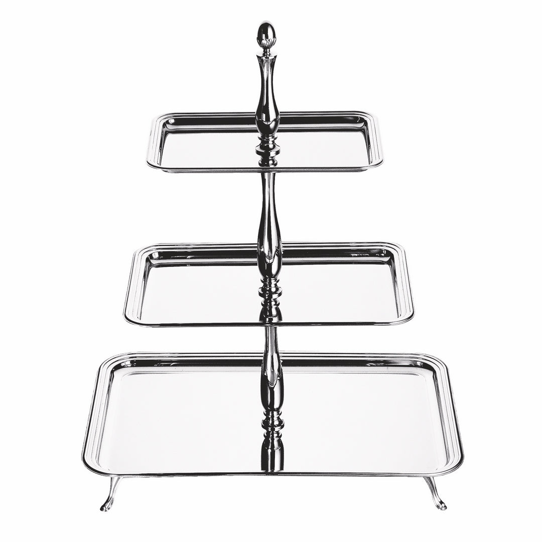 Rectangular Fruit Tray, 3 Layers;  5/8" X 16-1/8"