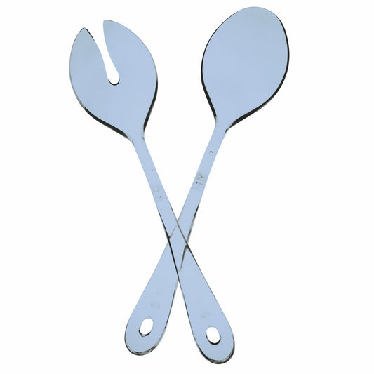 Polycarbonate Salad Serving Set, Transparent Colors Sapphire