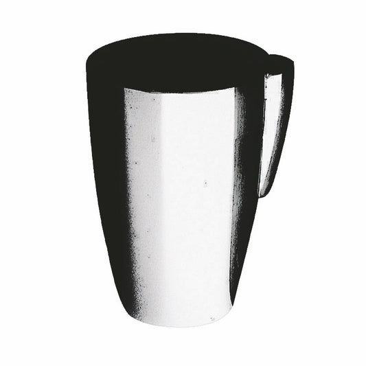 Creamer/Milk Jug;  H: 3-1/2" D: 2-3/8" C: 5-3/8 Oz.