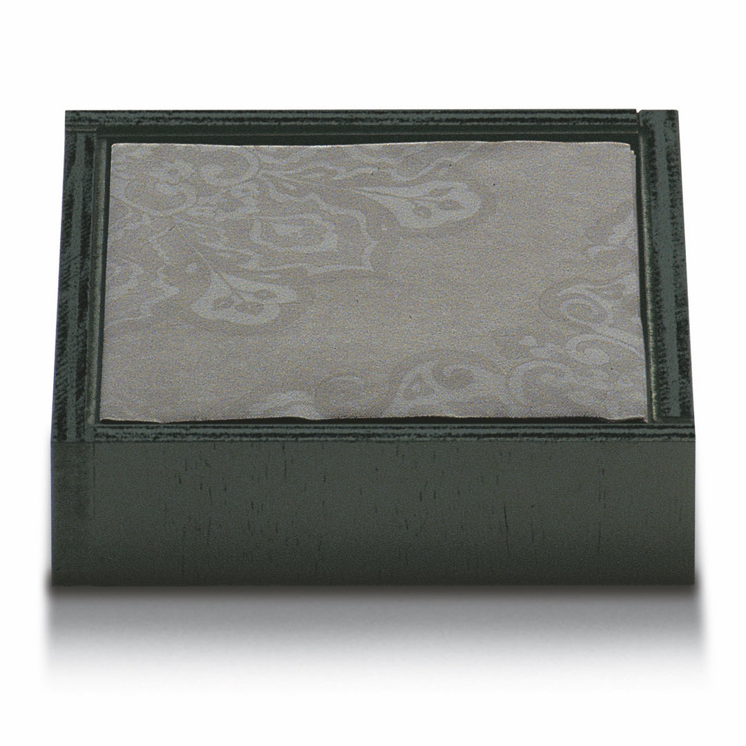 Wenge Wood Finish Square Basket;  L: 7-7/8" W: 7-7/8" Wenge'