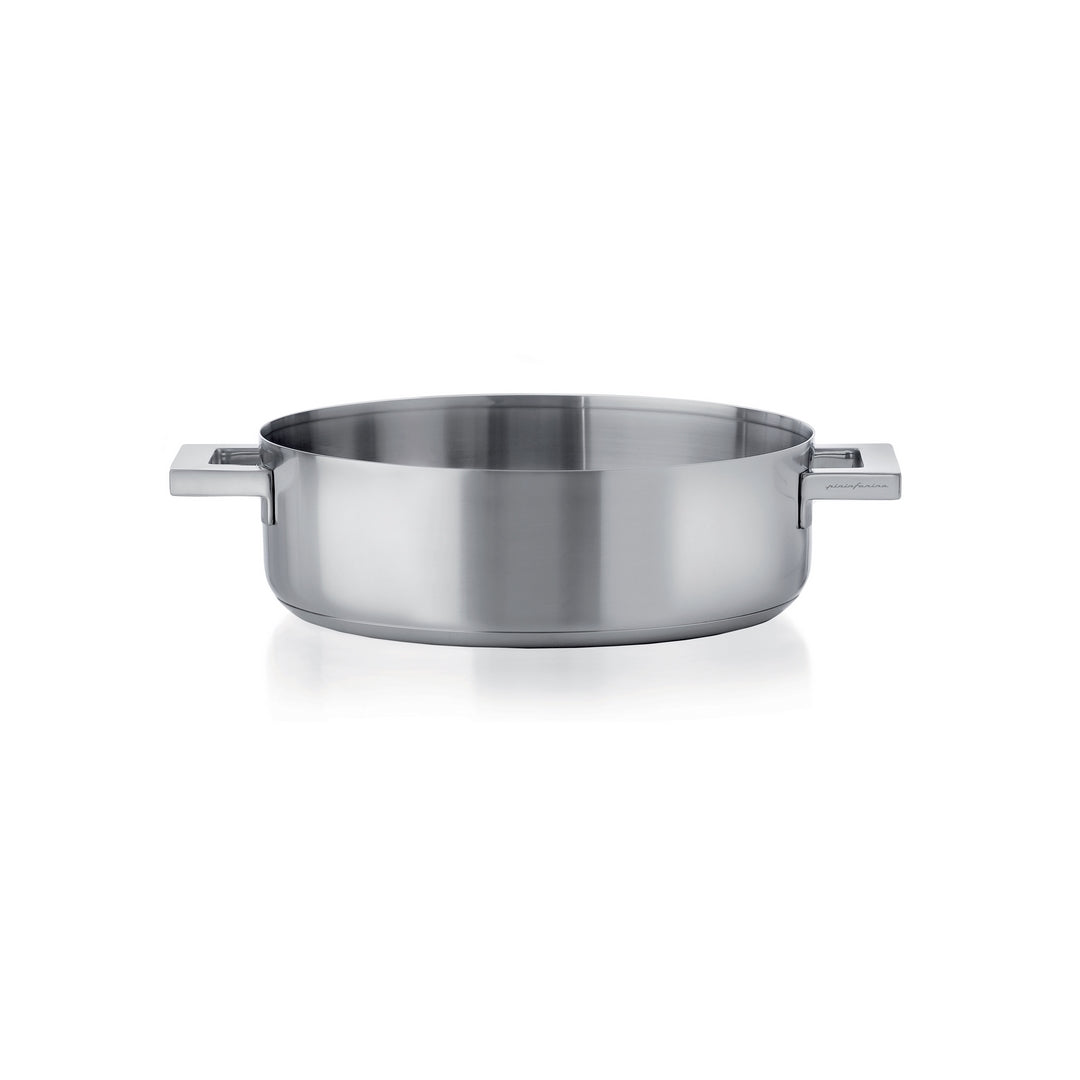 Stile By Pininfarina Low Casserole 2 Handles ? 24 Cm. - 3.0 Liters ? 10" 3.0 Qt