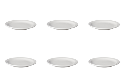 mammoet-bord-smalle-rand-budgetline-16-cm-wit-porselein-6-stuks_